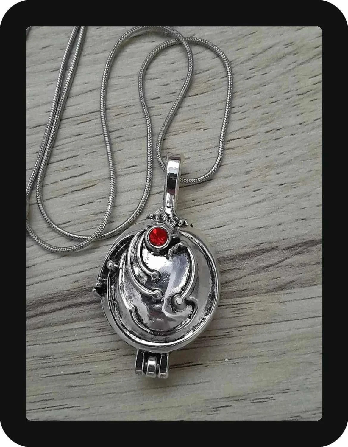 Collar Verveine, Vampire Diaries, Elena Gilbert, plateado – photo 2